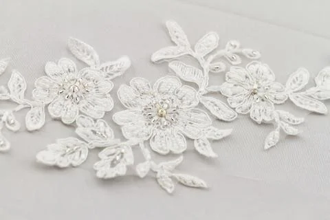 White lace Stock Photos