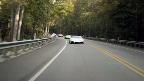WHITE LAMBO Stock Footage 164410502