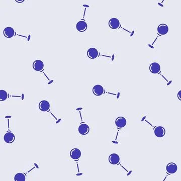 White lamp ceiling glyph seamless pattern Stock Illustration