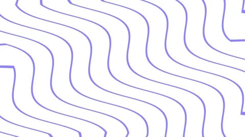 White Lavender Wavy Lines Background Stock Footage 340880007