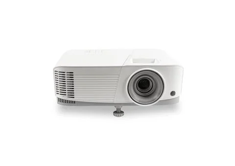 White LCD Projector Video Presentation and Home Theatre Entertainment isola.. Stock Photos