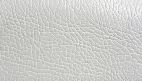 White leather background texture closeup Stock Photos
