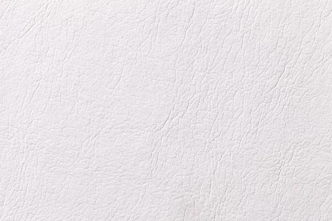White leather texture background with pattern, closeup Stock Photos