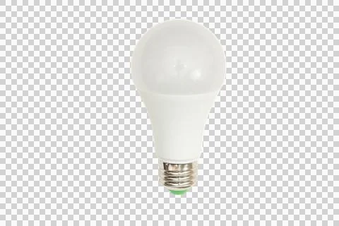 White led light bulb offering energy efficiency Stock Photos