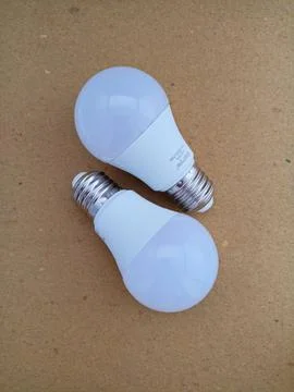White led light bulb. Stock Photos