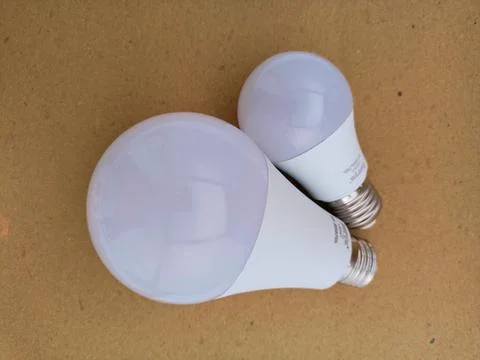 White led light bulb. Stock Photos