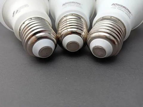 White led light bulb. Stock Photos