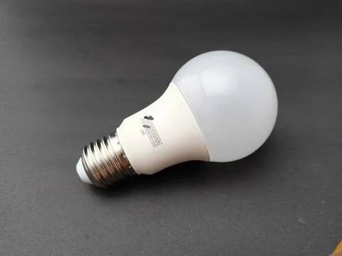 White led light bulb. Stock Photos