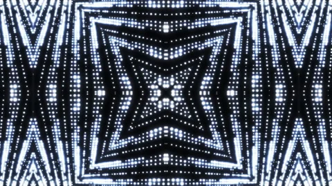 White LED Panel Flashing Abstract Looped Video Stock Footage 144815291
