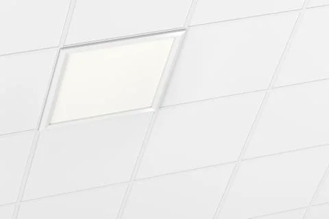 White led panel Stock Illustration