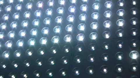 White led zoom  Stock Footage 737162