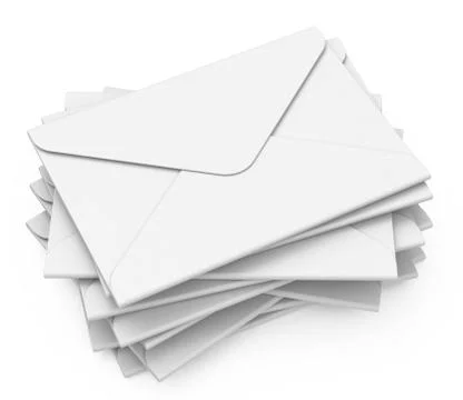 The white letters Stock Illustration