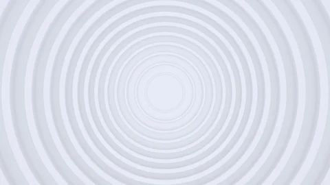White light architectural background, circles animation, concentric shapes Stock Footage 129977860
