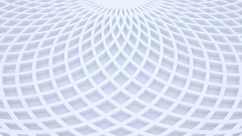 White light architectural background, lines grid animation, rhomb shapes Stock Footage 129977883