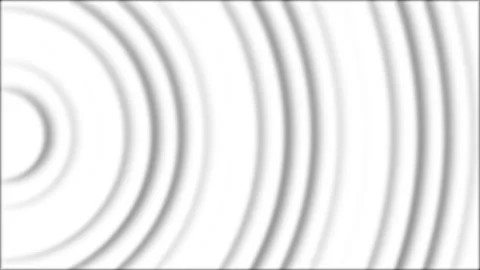 White light background pattern of circles. 3d rings effect animation. Stock Footage 251515464