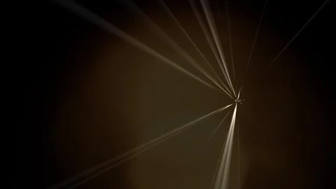 White light beam on blinking bokeh background 스톡 동영상 315448357