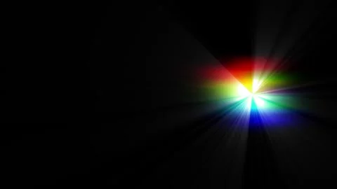 White light beams and colored light lines moving to the right 스톡 동영상 315448021