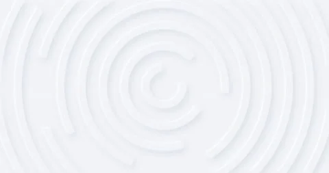 White light blank background with animated circles. 스톡 동영상 151835030