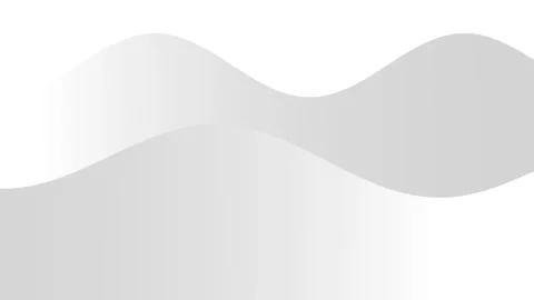 White light grey Abstract wavy background,  Wave motion. Smooth liquid animation Stock Footage 241823291