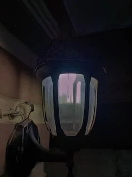 White light lantern Stock Photos