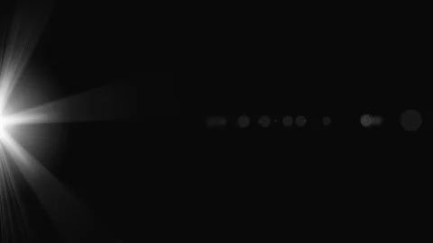 White light from the left side of the rotating rays Stock Footage 315385838