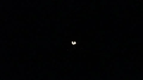 White light moves ominously in dark Stock Footage 40215017