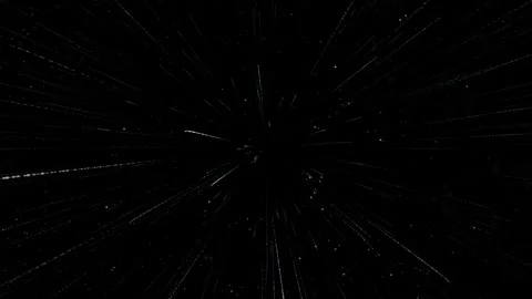 White Light Rays and Dust Particles Animation on Black Background Video stock 319790692