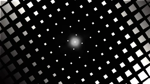 White light rotating around the frame Flashing light in the middle of the frame Stockbeeldmateriaal 320122346