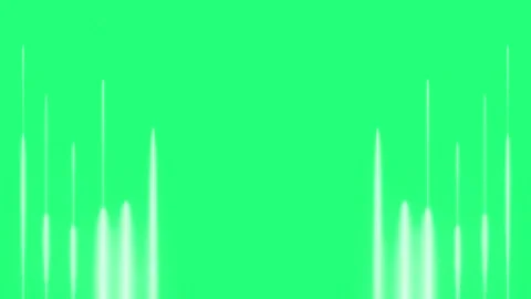 White Light Streaks Rising on Green Screen Motion Overlay Video stock 342068405