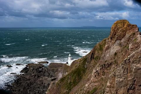 White Lighthouse Stock-Fotos