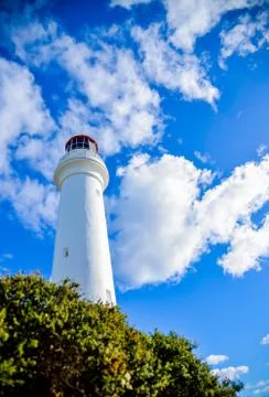 White lighthouse7 Stock Photos
