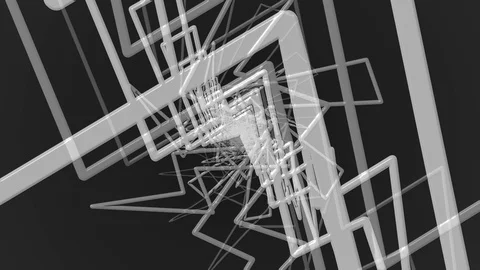 White Lightning Bolt Zoom Stock Footage 100447870