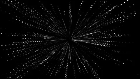 White Lights Background Video Stock Footage 119955792