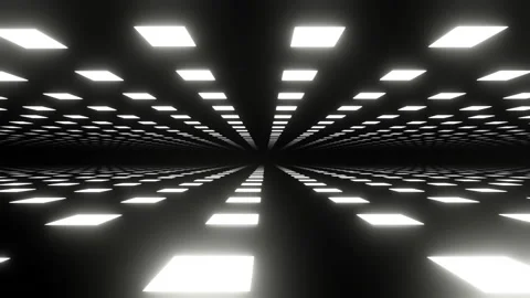 White Lights Field Stock Footage 231366827