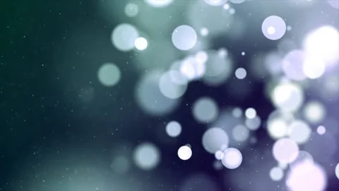 White Lights Particles Bokeh Effect Background Loop Video stock 202050683
