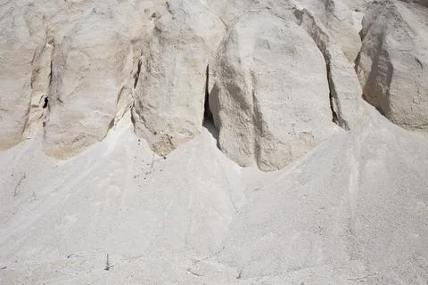 White limestone minerals. 写真素材