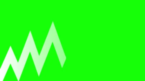 White line animation, abstract green motion background, minimalist geometri.. Stock Footage 337702301