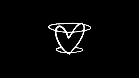 White line construction icon isolated on a black background. Elements shape.. Stock Footage 277274065