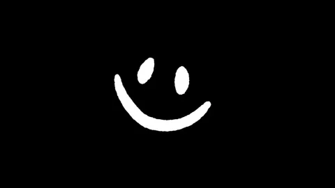 White line construction icon isolated on a black background. Elements shape.. Stock Footage 277274087