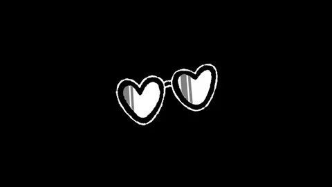 White line construction icon isolated on a black background. Elements shape.. Stock Footage 277274135