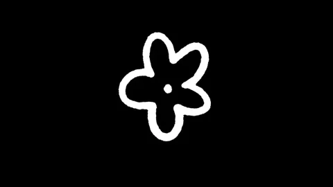 White line construction icon isolated on a black background. Elements shape.. Stock Footage 277274138