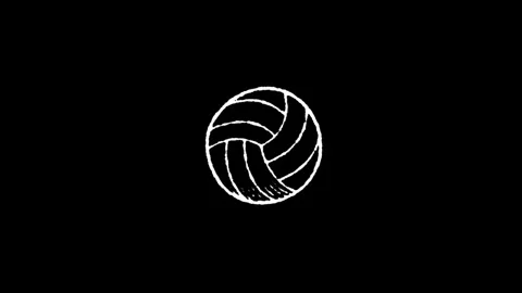 White line construction icon isolated on a black background. Elements shape.. Stock Footage 277274151