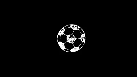 White line construction icon isolated on a black background. Elements shape.. Stock Footage 277274153