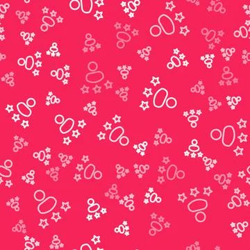 White line Consumer or customer product rating icon isolated seamless pattern on Stock Illustration