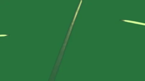 White line going through it and background some lines on isolated on green Vídeo Stock 336955160