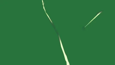White line going through it and background lines plane flying in the sky of Stock Footage 336955169