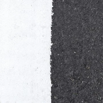 White line on the road Stock Photos