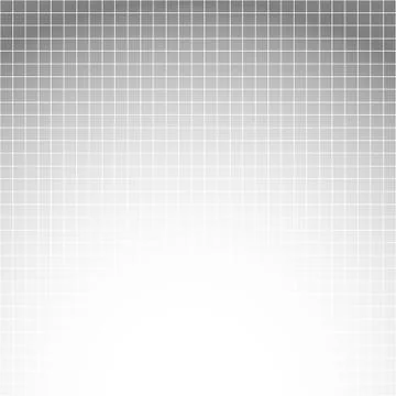 White line square grid on grey background in abstract concept vector illust.. Illustrazione stock