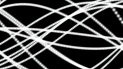 White line twisting Video stock 95663071