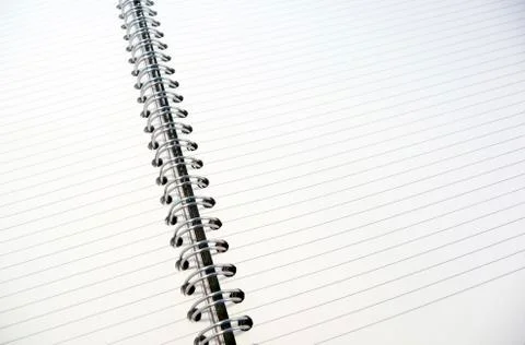 White lined notepad Stock Photos